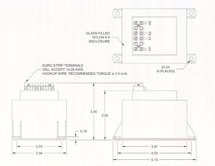 Potential Transformer PT 600v Class diagram
