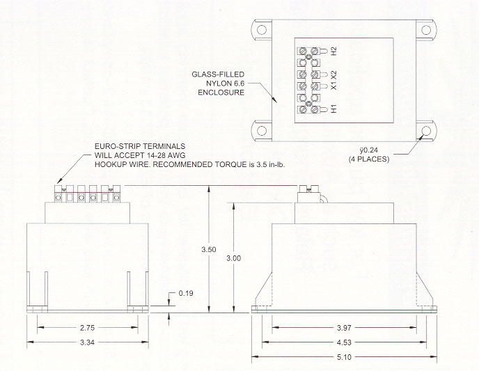 Potential Transformer PT 600v Class diagram